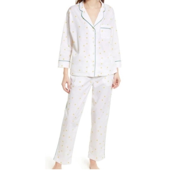 Sleepy Jones x Smiley Marina Pajama Set Womens Small - Picture 3 of 9